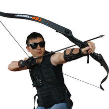 Load image into Gallery viewer, 56inch 30-50lbs Archery Recurve Bow Metal Riser Hunting Shooting Bow Black Training Takedown Bow Free Shipping
