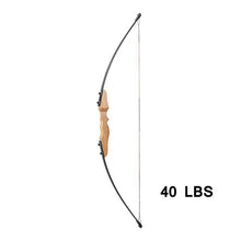 Load image into Gallery viewer, 30/40 Pound Straight Bow 51 Inches Entry Bow and Arrow for Kids Children Youth Archery Hunting Shooting
