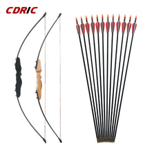 Load image into Gallery viewer, 30/40LBS Straight Bow Split 51 Inches Entry Bow With Arrows For Children Youth Archery Hunting Shooting Kids  Bow
