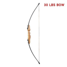 Load image into Gallery viewer, 30/40 lbs Hunting Archery Bow Recurve Bow Outdoor Shooting Bow And Arrow Equipment Traditional Long Bow Professional Accessories
